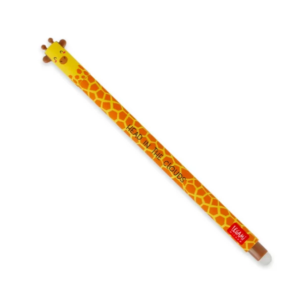 PENNA CANCELLABILE NERO GIRAFFE