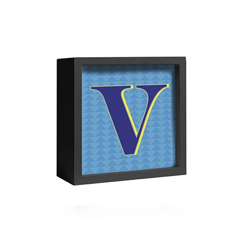 LETTERA LUMINOSA DECO - V