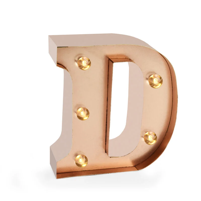 MINI LETTERA DECORATIVA - D