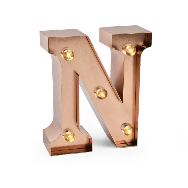 MINI LETTERA DECORATIVA - N