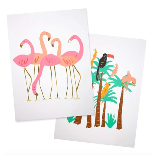 FLAMINGO WALL ART