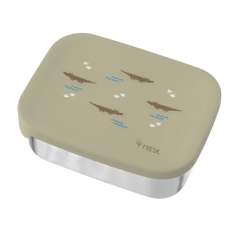 Lunchbox in acciaio Fresk - Croco