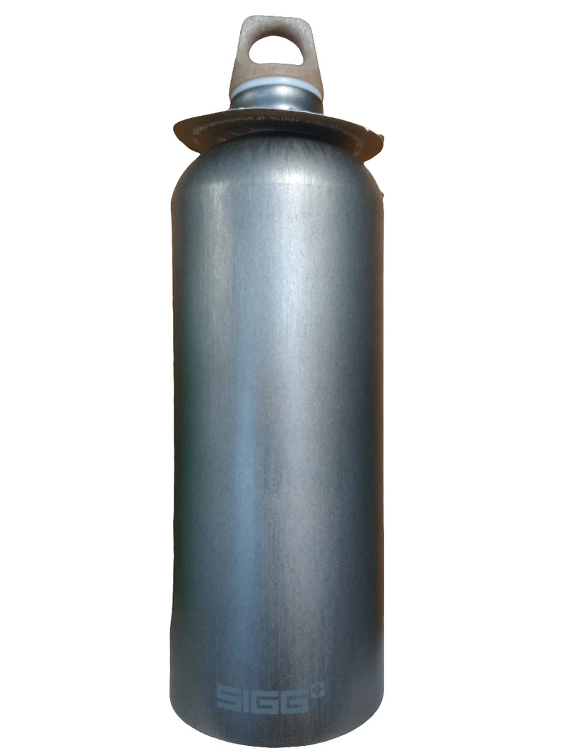 Borraccia SIGG in alluminio 100% riciclato da 1 lt - tortora