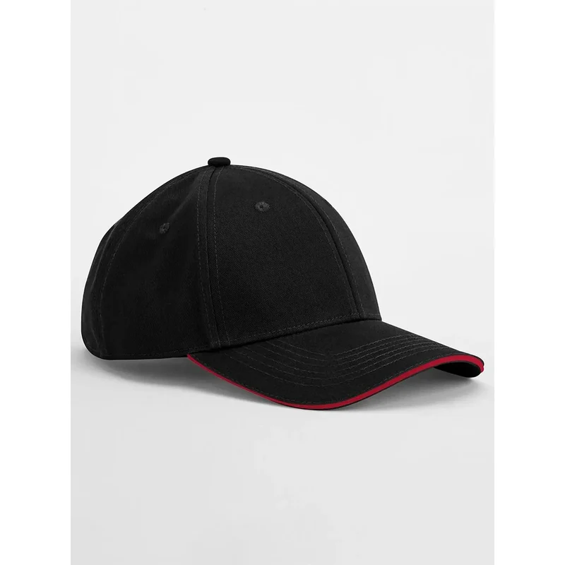 Cappellino EarthAware® Classic Organic Cotton 6 Panel Cap - Sandwich Peak
