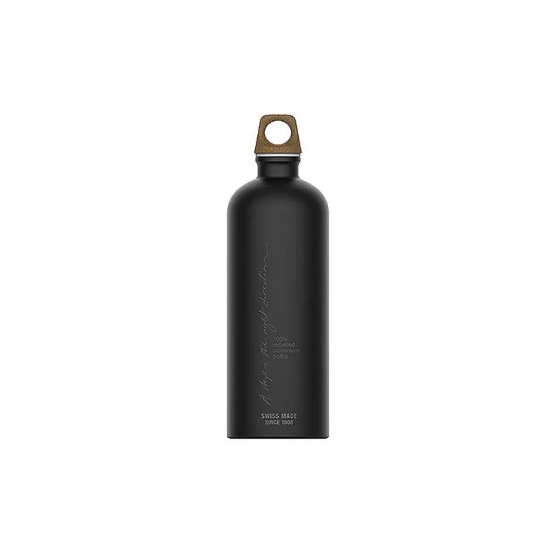 Borraccia SIGG in alluminio 100% riciclato da 1 lt - nero