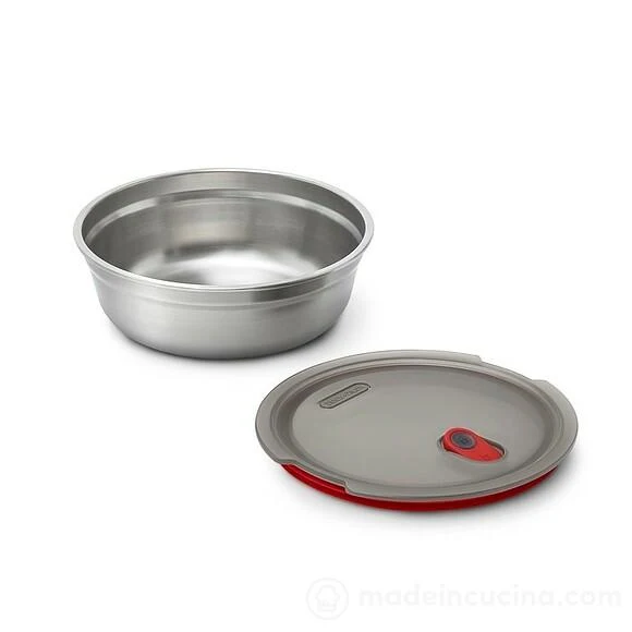 Contenitore in acciaio tondo per cibo 650ml - Black+blum