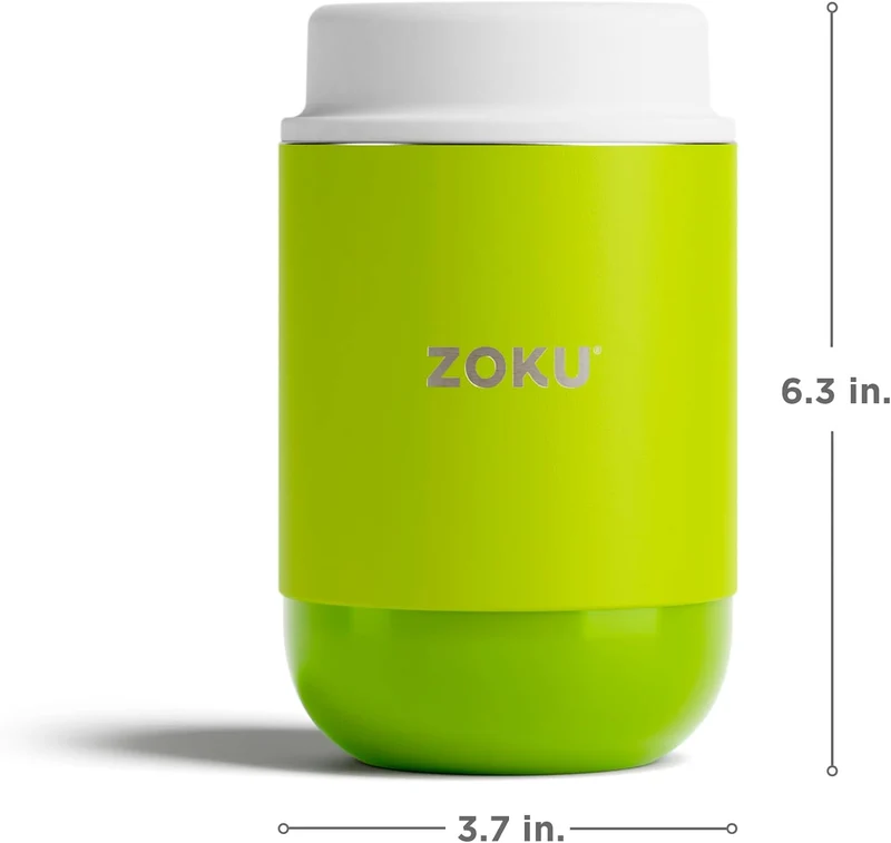 Portavivande termico 475ml verde - Zoku