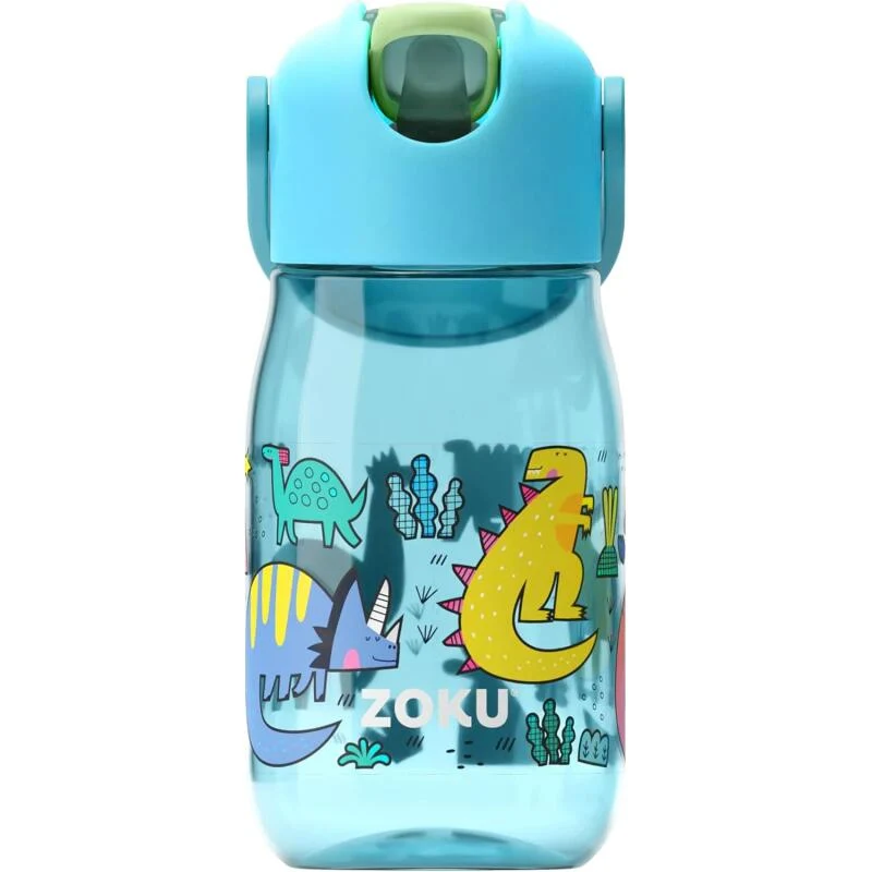 Borraccia in Tritan 465 ml- Dinosauri azzurro