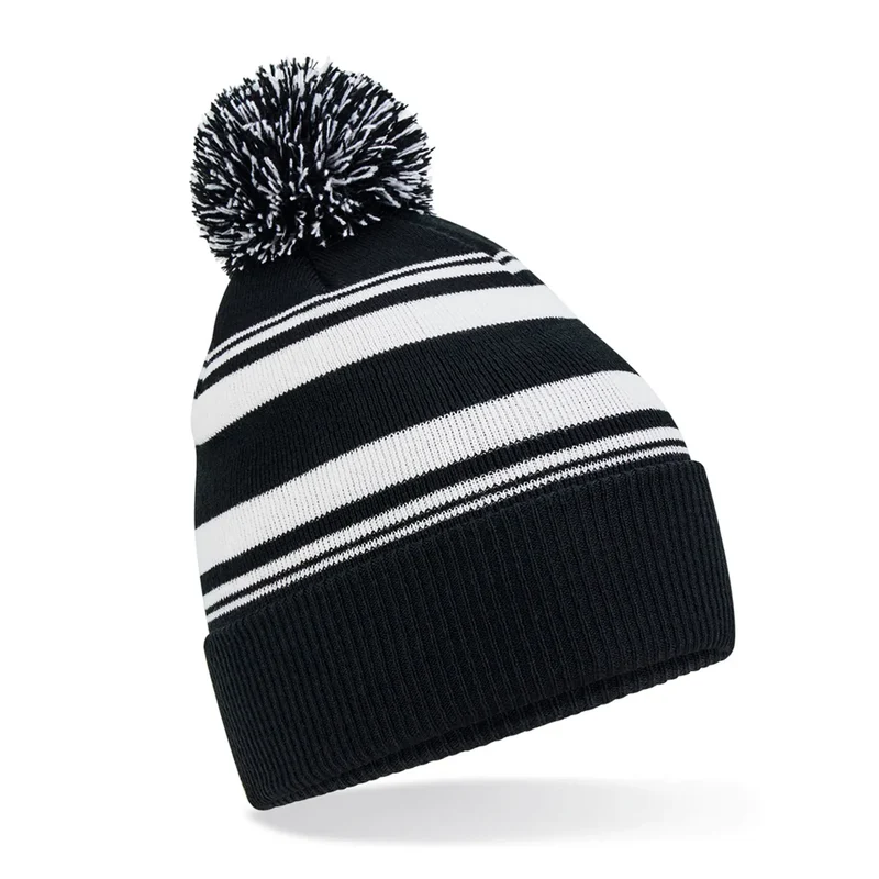 Berretto Striped Fan Beanie