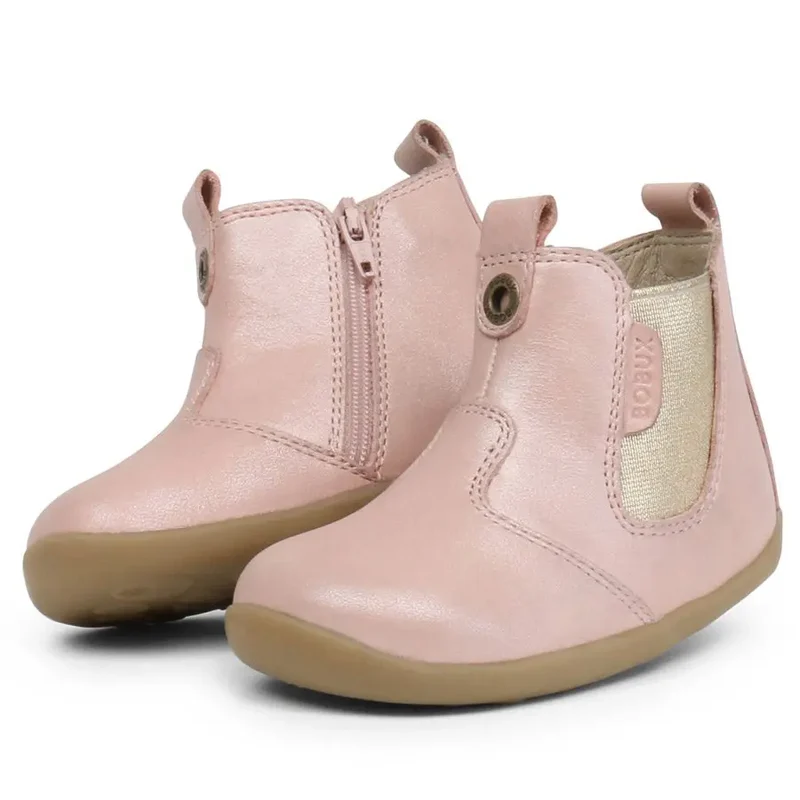 Scarpe BOBUX Step up Jodphur Boot Blush Shimmer