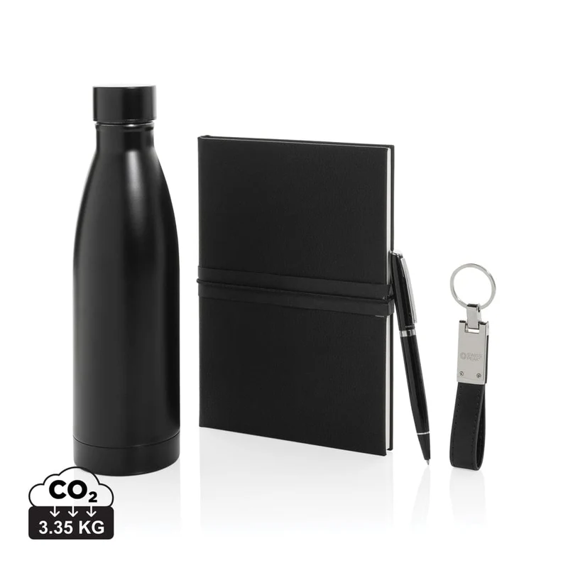 Set regalo business deluxe kit con bottiglia RCS