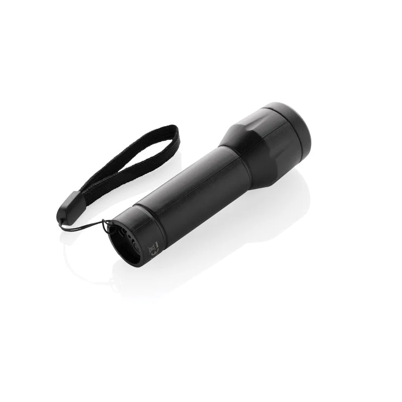 Torcia ricaricabile USB Flara in plastica riciclata RCS