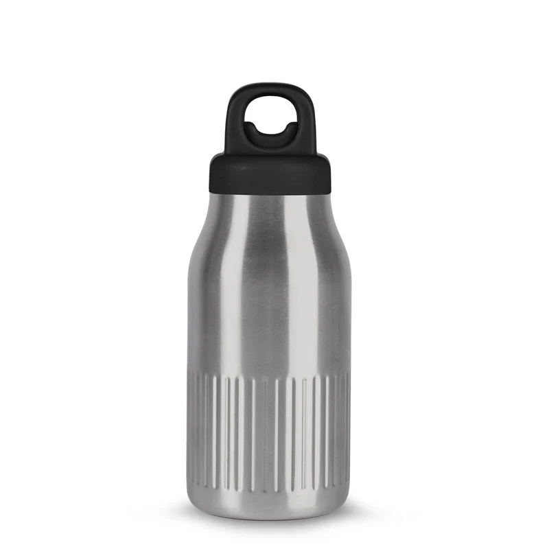 Sagaform Truls bottiglia in acciaio con pratico tappo a scatto (riciclato) 500 ml