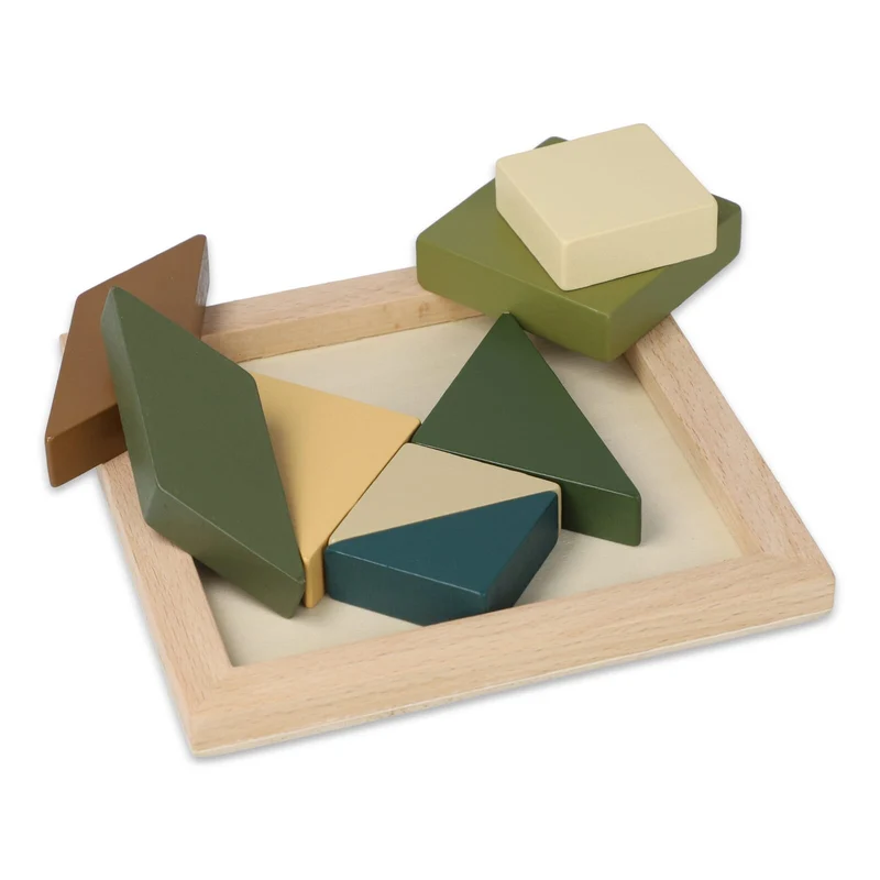 InSideOut Tangram in legno FSC think iq puzzle