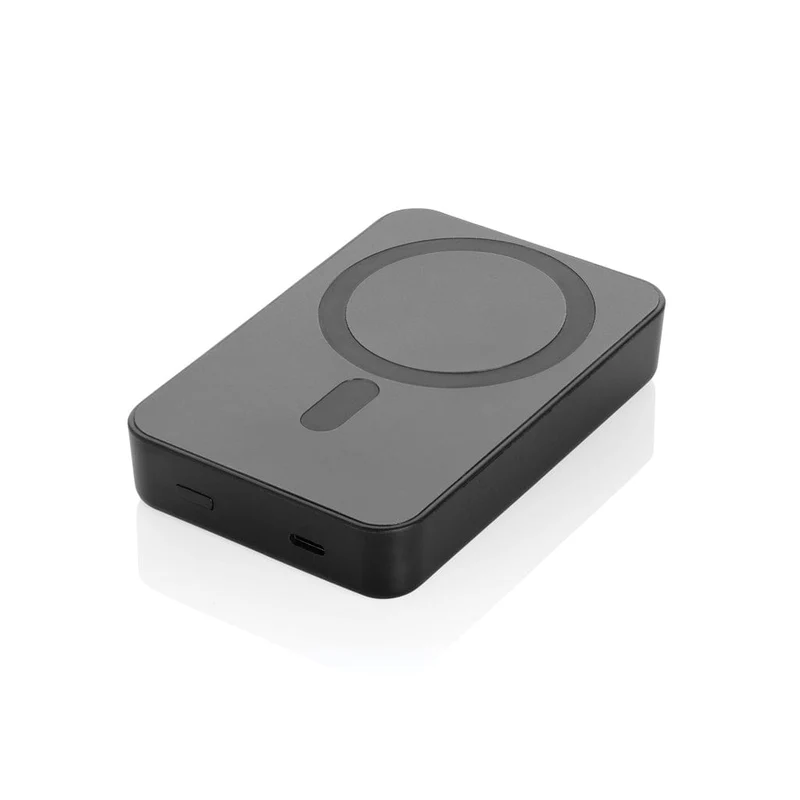 Powerbank magnetica 10.000 mAh Amporia in plastica riciclata RCS