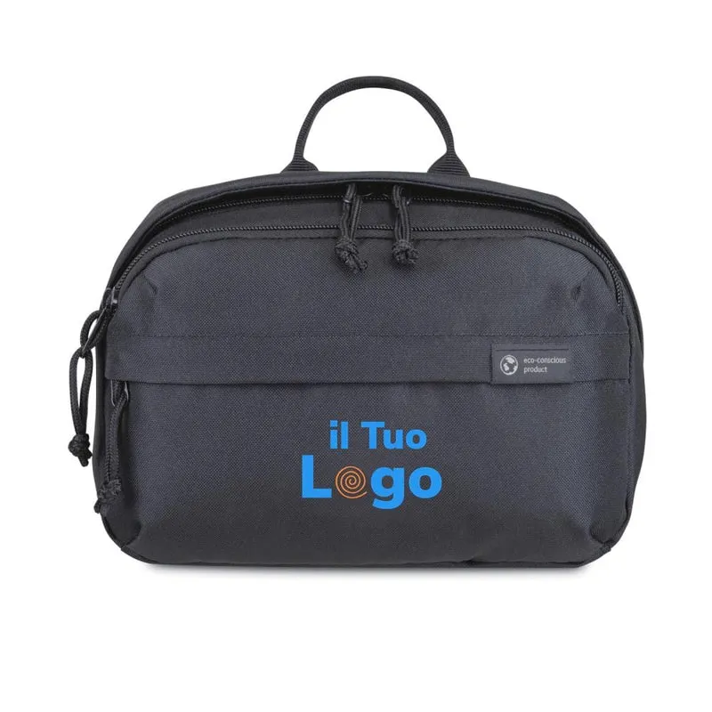 Beauty case Renew in PET riciclato AWARE™ – 24.1 × 10.1 × 17.9 cm