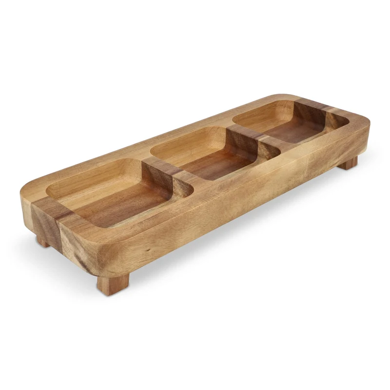 Mini tavolo da snack in legno 35 cm