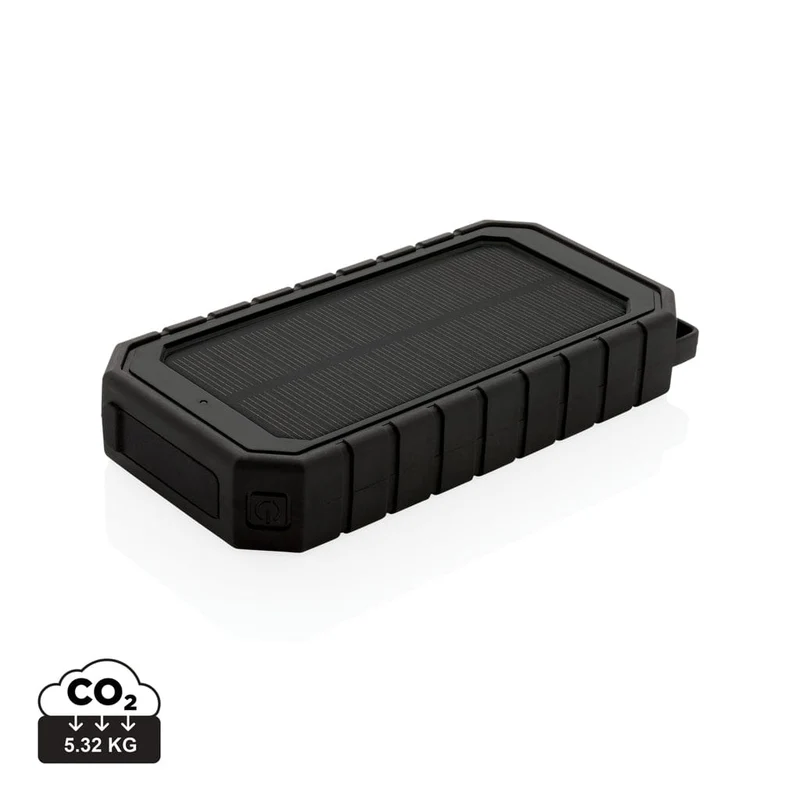 Powerbank solare 10.000 mAh 10 W in plastica RCS