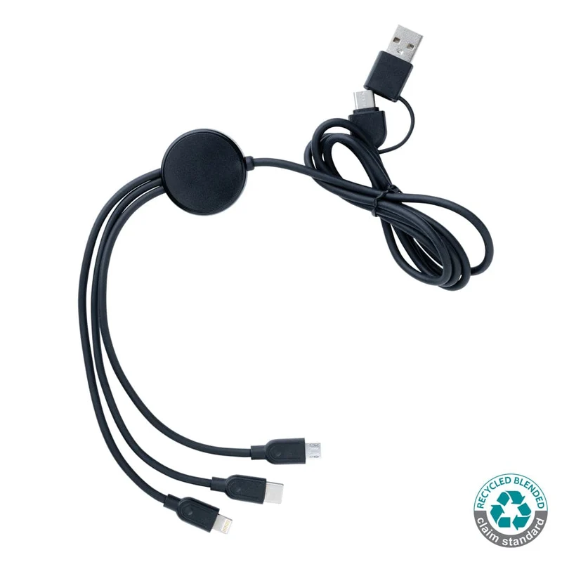 Cavo RCS 6-in-1 in TPE e plastica riciclati