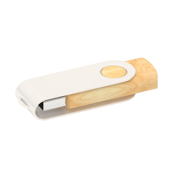 USB in legno e metallo Wood