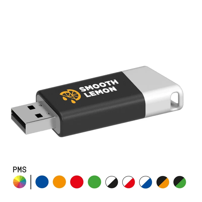 USB in plastica effetto gommato