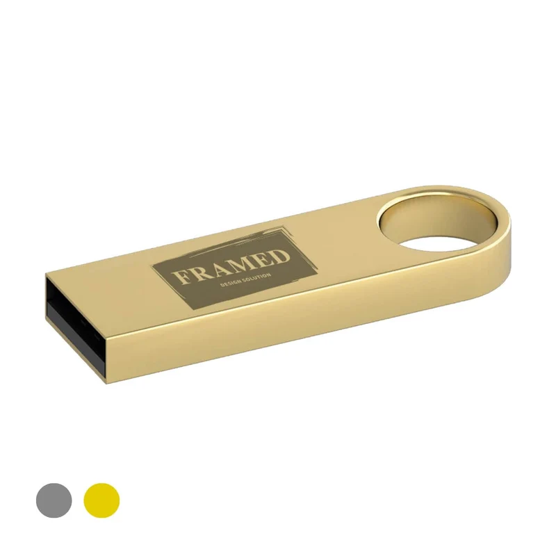 USB in metallo finitura opaca
