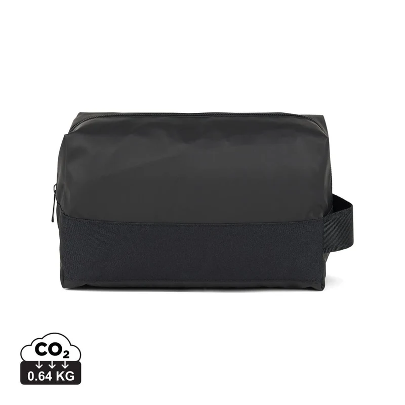 Beauty case VINGA Livorno in poliestere riciclato GRS – 24 × 11 × 16 cm