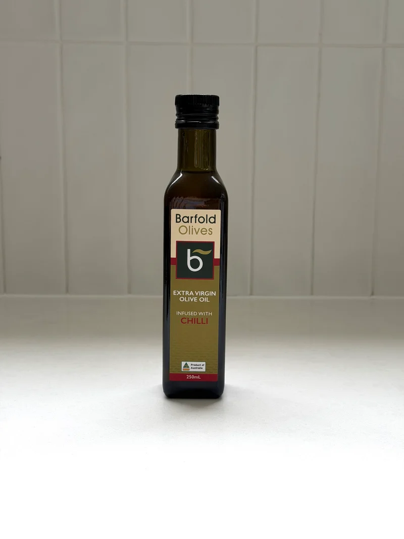 Barfold Olives - Chilli Infused Extra Virgin Olive Oil 250ml