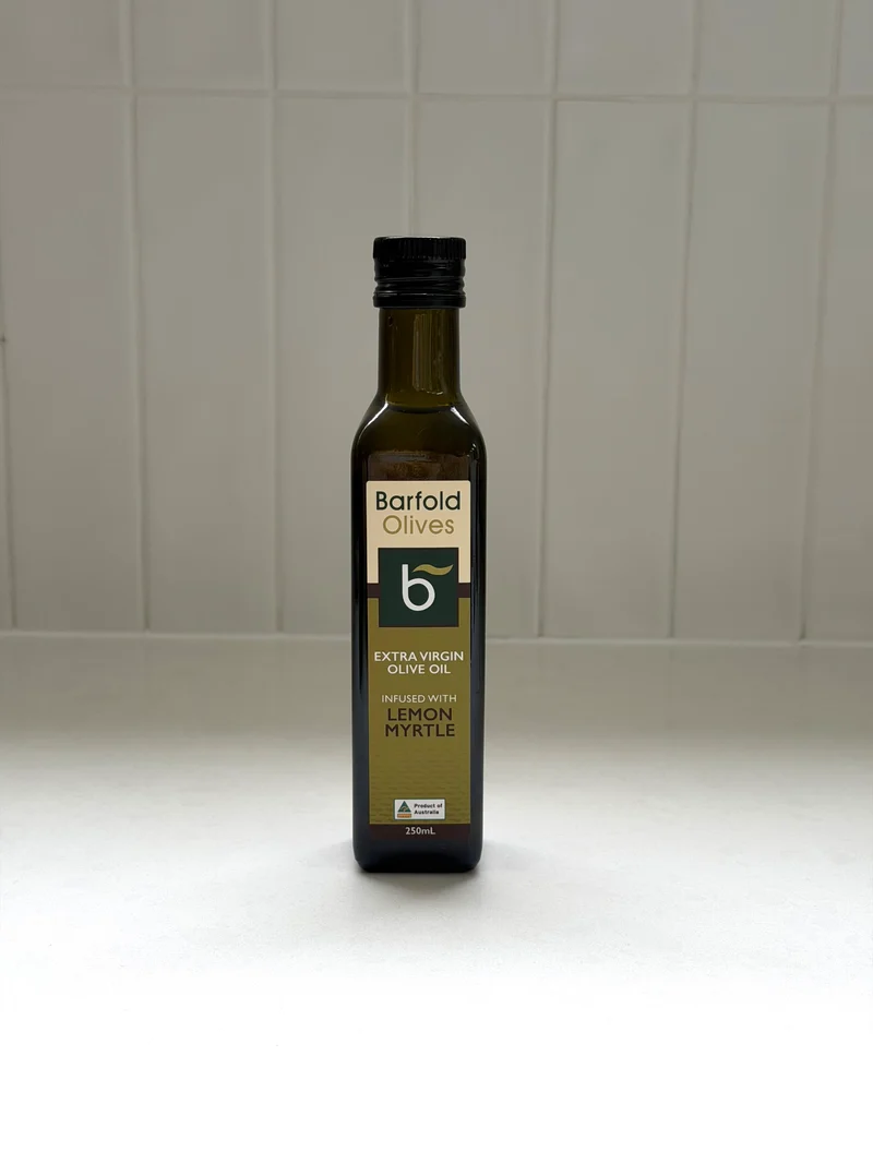 Barfold Olives - Lemon Myrtle Infused Extra Virgin Olive Oil 250ml