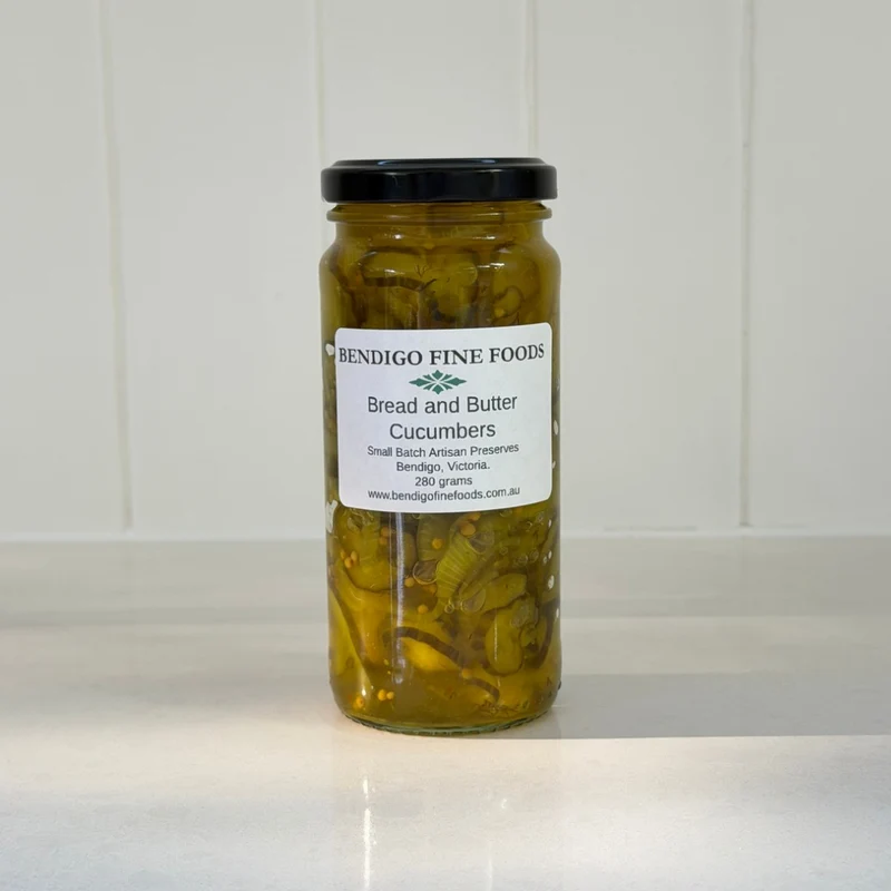 Bendigo Fine Foods - Bread and Butter Cucumbers