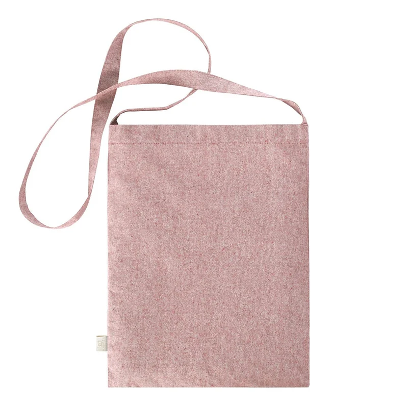 Shopper Tracolla in Cotone Pre Riciclato