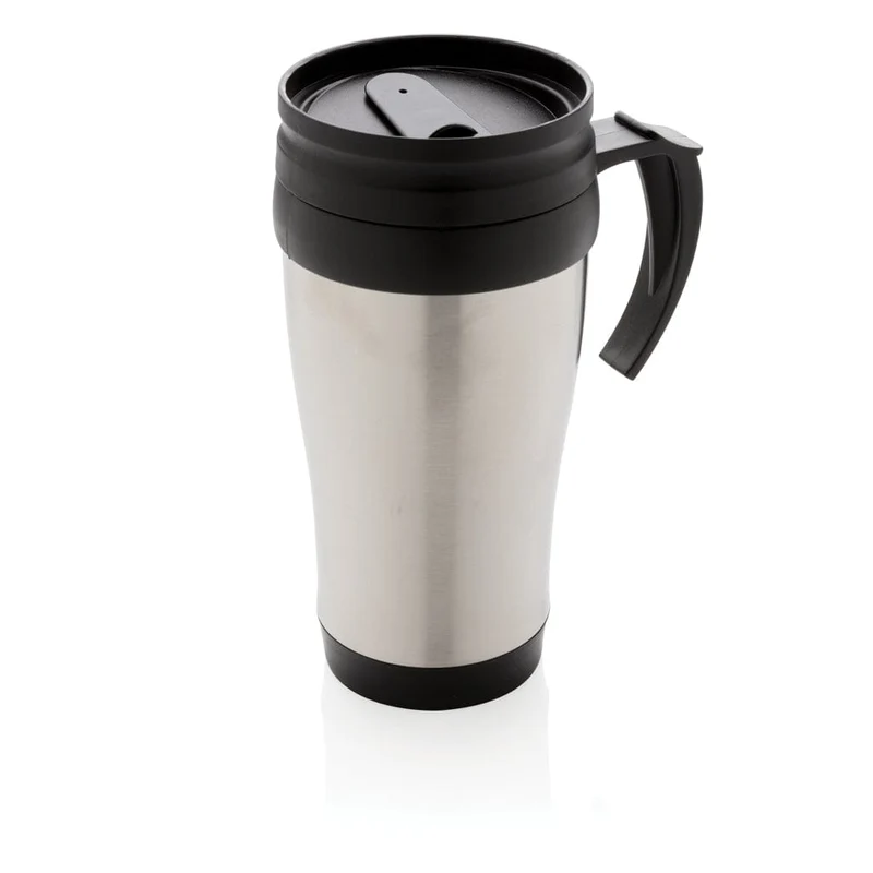 Tazza in acciaio inossidabile con manico – 350 ml