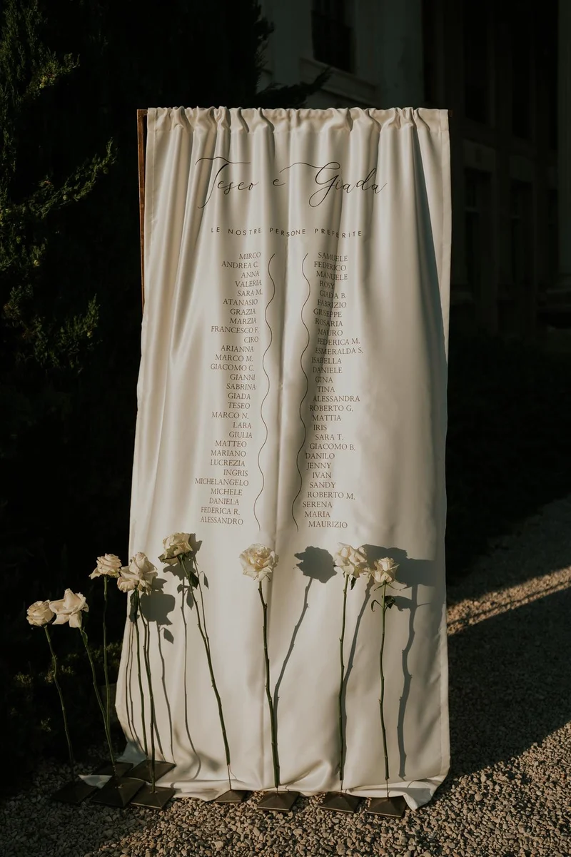 Tableau matrimonio wedding personalizzato