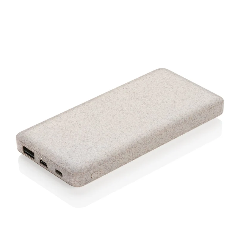 Powerbank 10.000 mAh in fibra di grano