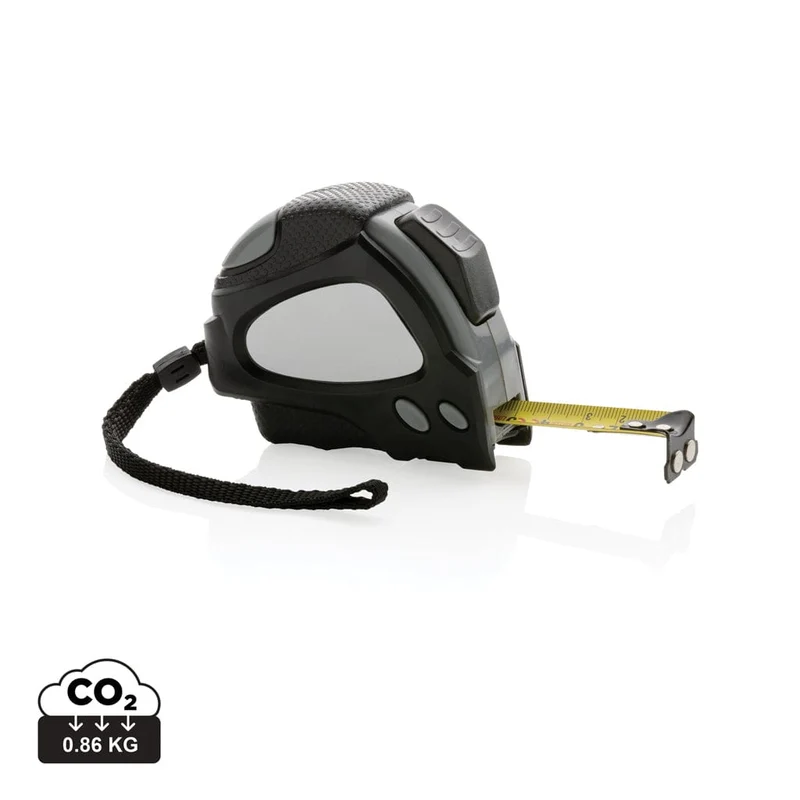 Flessometro autobloccante 5m/19mm in plastica riciclata RCS