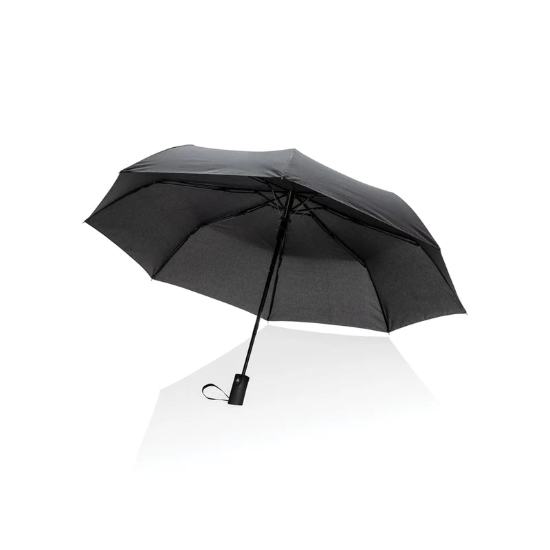 Mini ombrello automatico 20.5" PET riciclato 190T Impact AWARE™ – Ø 112 cm