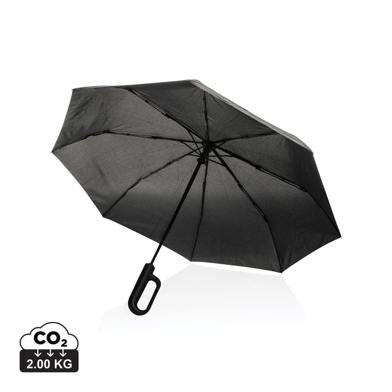 Ombrello 21" con moschettone Yara in PET riciclato AWARE™ – Ø 108 cm