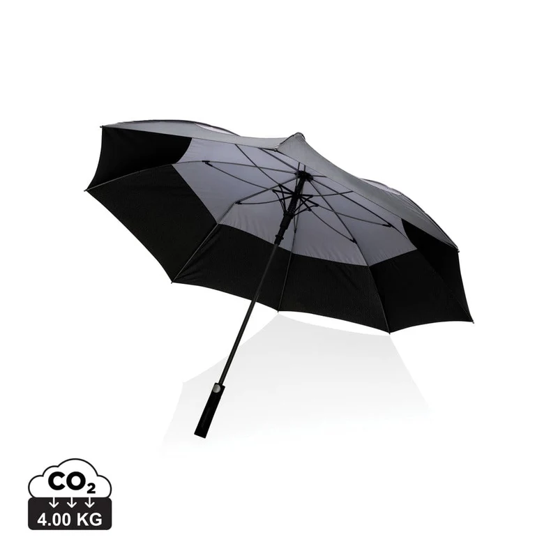 Ombrello automatico antivento 27" PET riciclato 190T Impact AWARE™ – Ø 142 cm