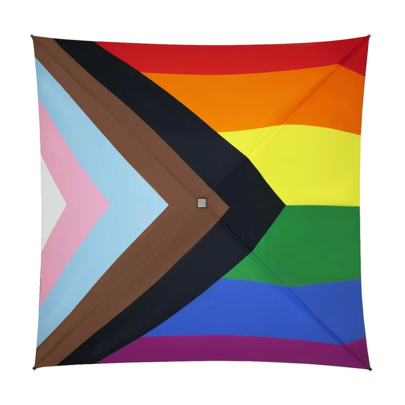 Ombrello quadrato arcobaleno