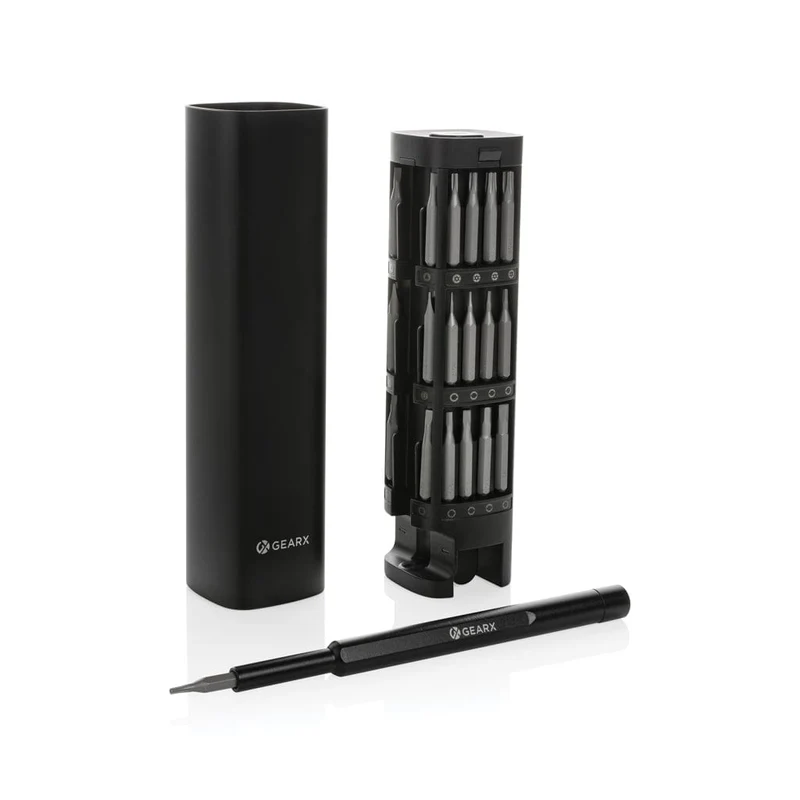 Set di cacciaviti di precisione Gear X in alluminio riciclato