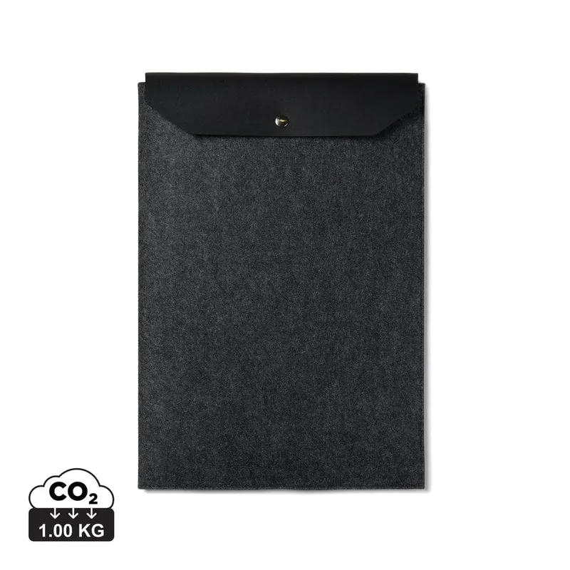 Tasca porta PC da 17" VINGA Albon in feltro GRS – 28 × 40 × 0.7 cm