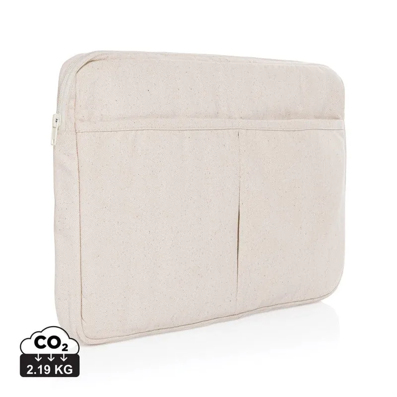 Tasca porta PC Laluka da 15,6" in cotone riciclato AWARE™ – 36.5 × 3.5 × 25.5 cm