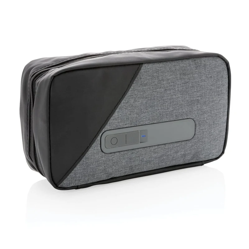 Custodia portatile con sterilizzatore UV-C con batteria