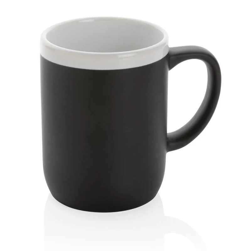 Tazza in ceramica con bordo bianco – 300 ml