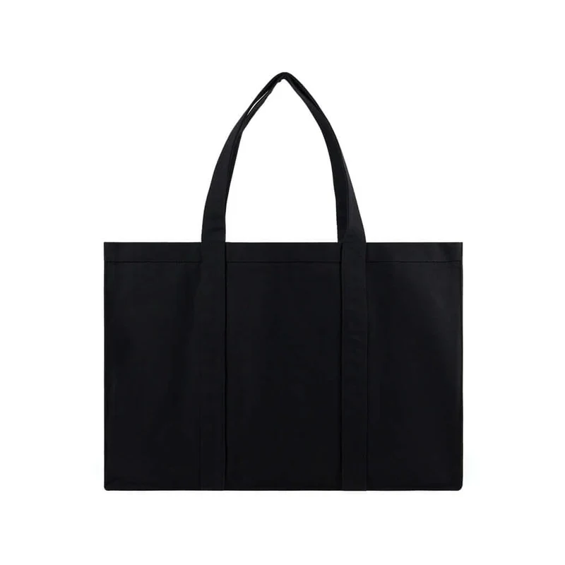 Borsa spesa maxi VINGA Hilo in canvas riciclato – 49.5 × 18 × 37 cm