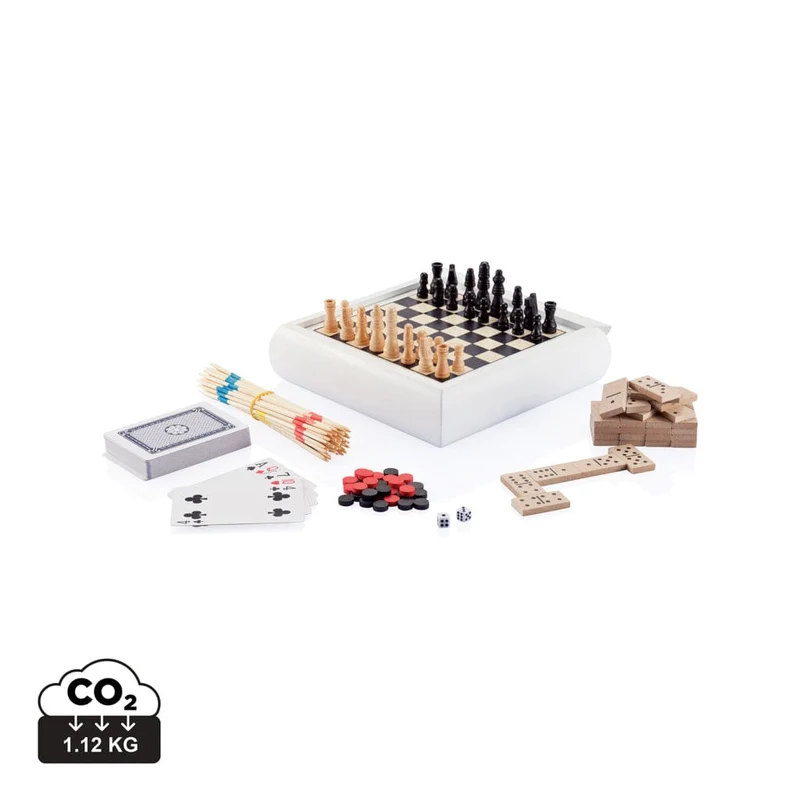 Set giochi 5 in 1 in legno