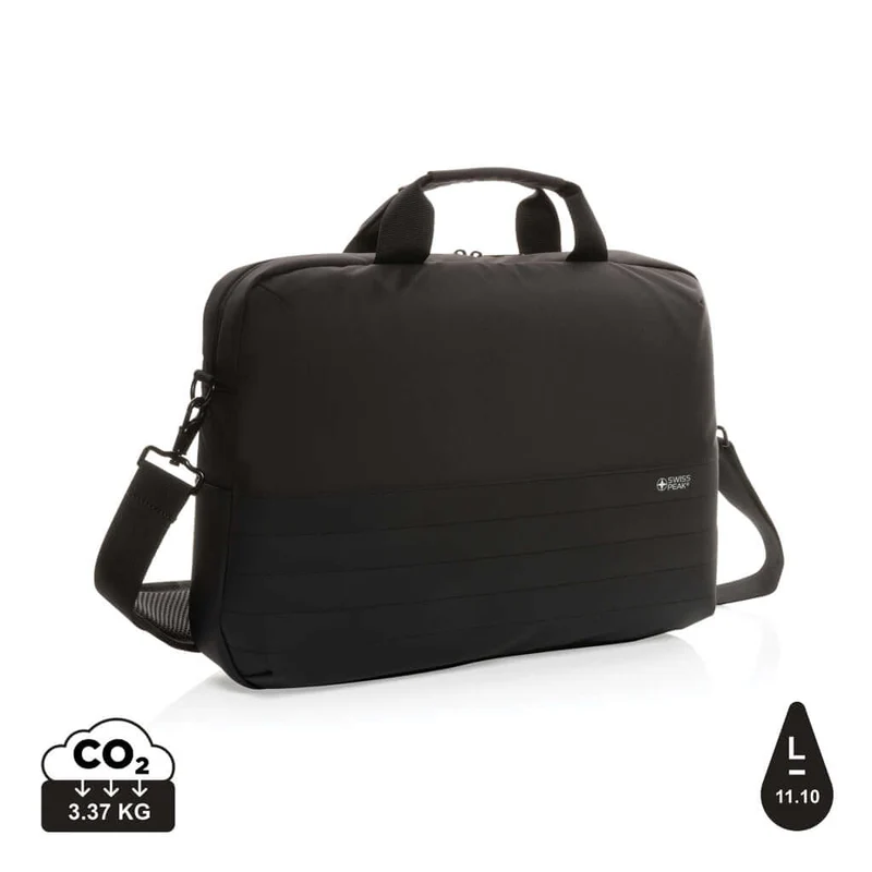 Borsa porta PC 15.6" Swiss Peak AWARE™ RFID – 42 × 10 × 31 cm