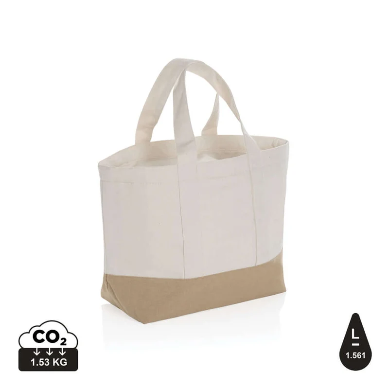 Borsa termica in canvas riciclato 285 gm2 Impact Aware™
