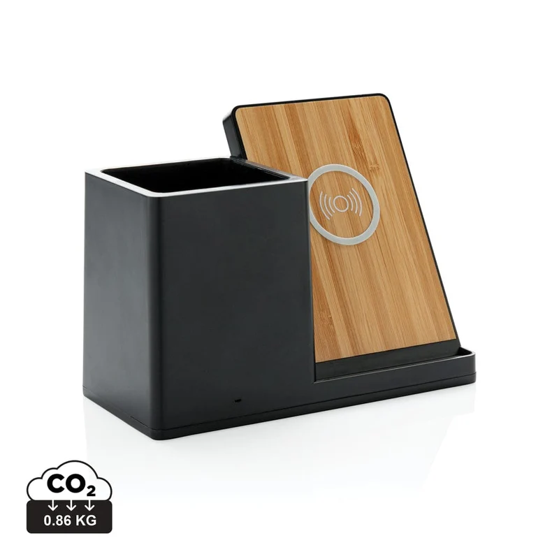 Caricatore wireless 10 W Ontario in plastica riciclata RCS