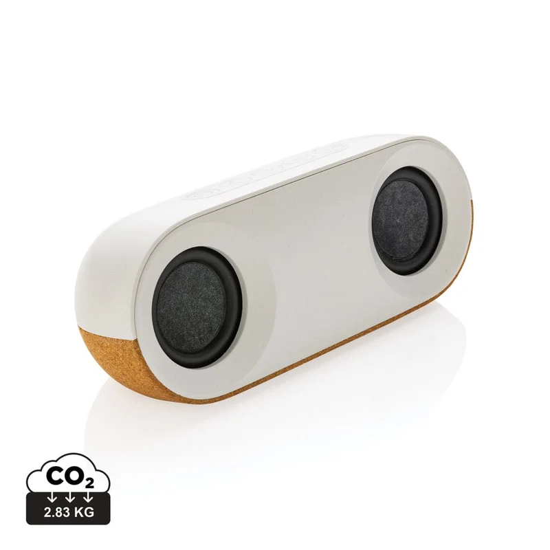 Speaker 10 W Oregon in plastica riciclata RCS e sughero